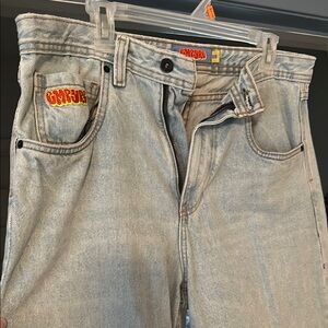 Empyre Blue Relaxed Jeans with Vintage Appeal